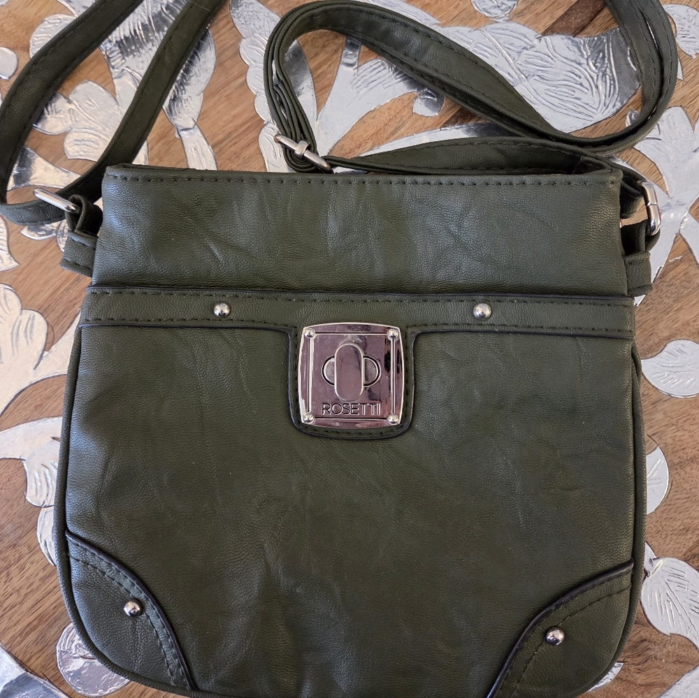 Resetti Olive Crossbody Bag